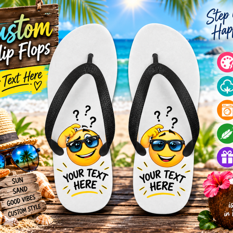 A Creation of Your Own Custom Flip Flops