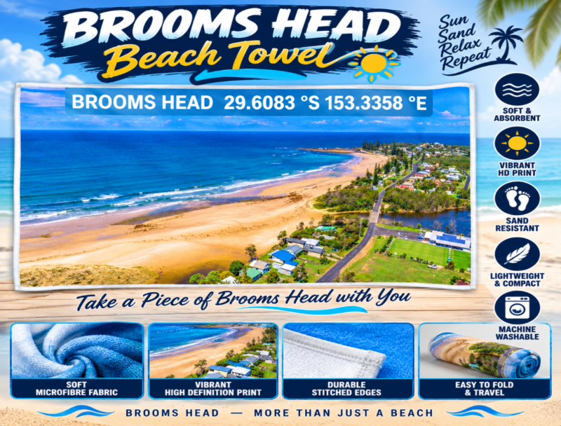 Brooms Head Beach Towel
