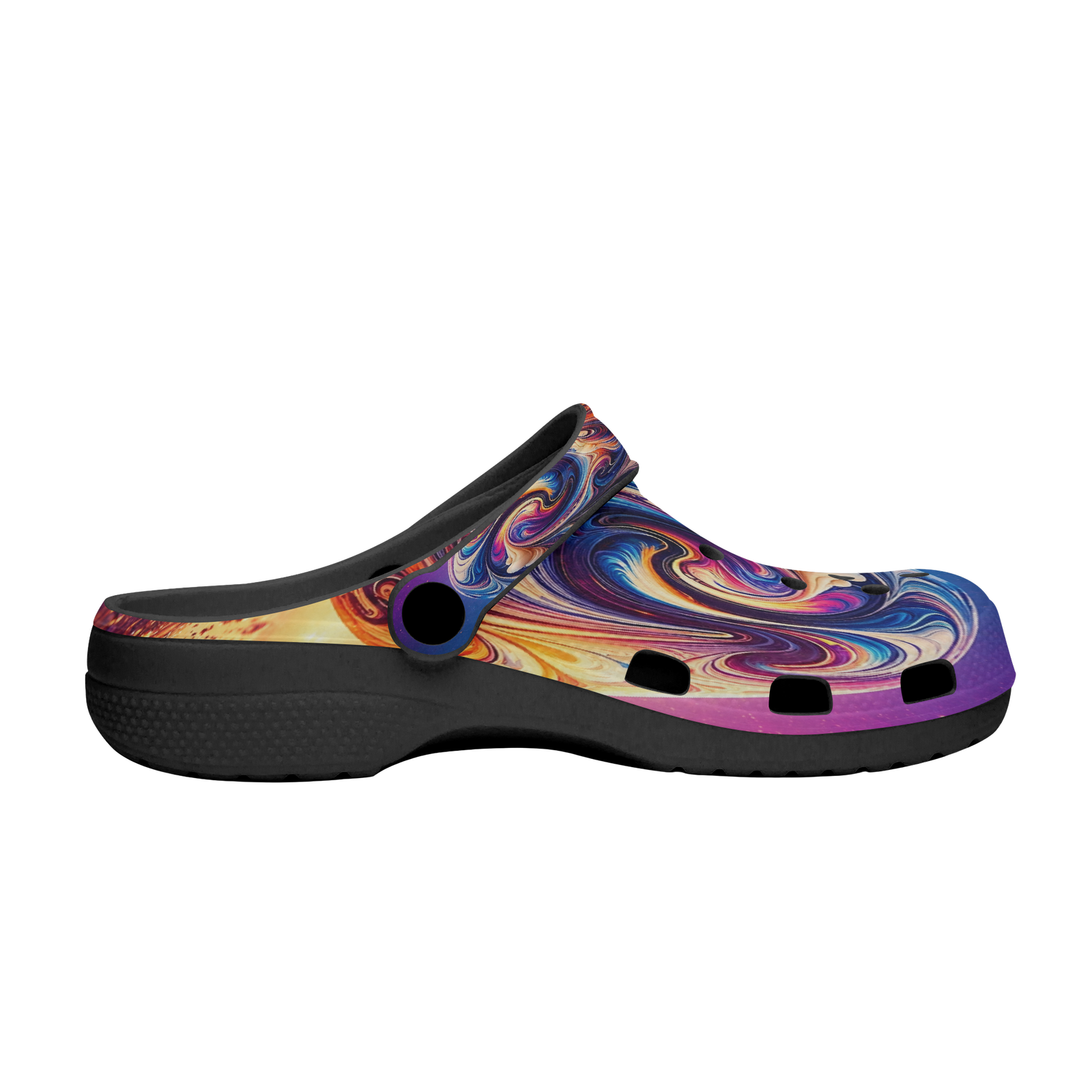 Cosmic Swirl Clogs - Image 3