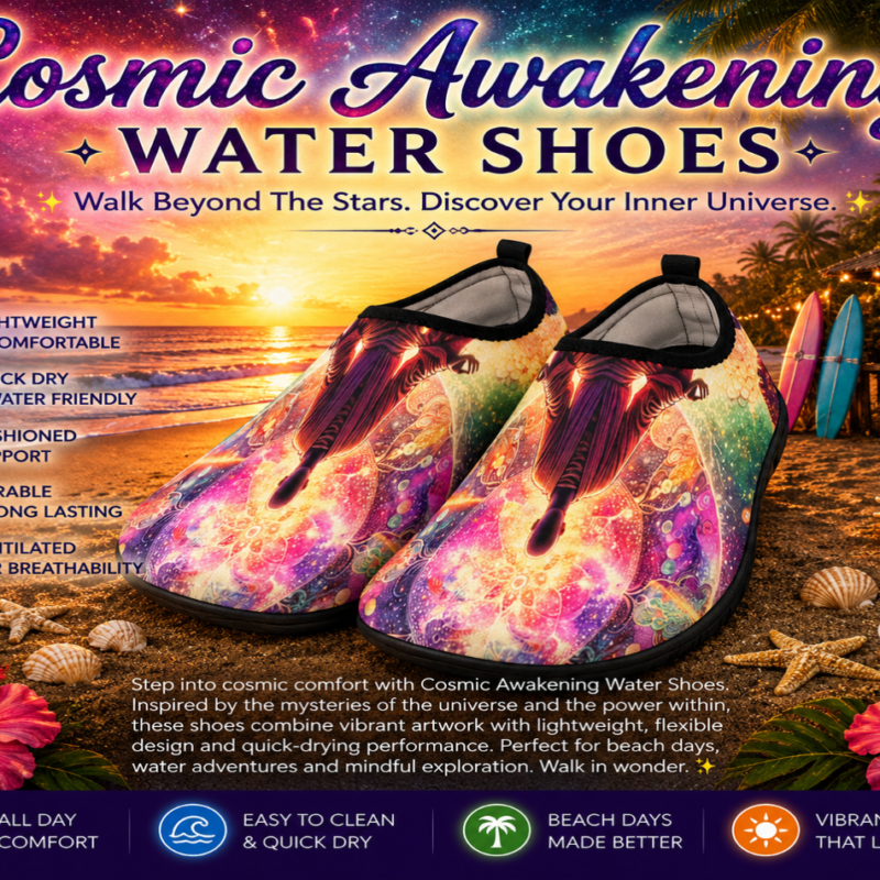 Cosmic Awakening Water Shoes
