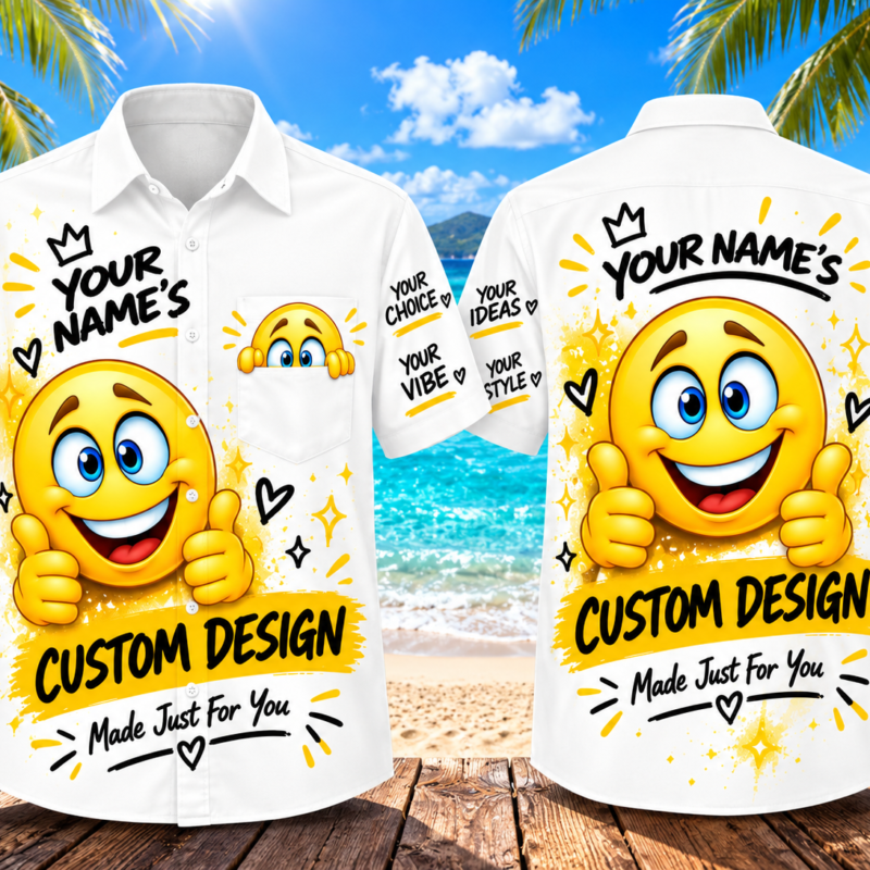 A Creation of Your Own Hawaiian Shirt