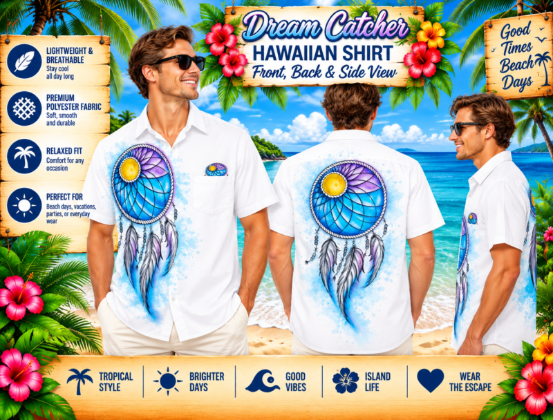 Dream Catcher Hawaiian Shirt