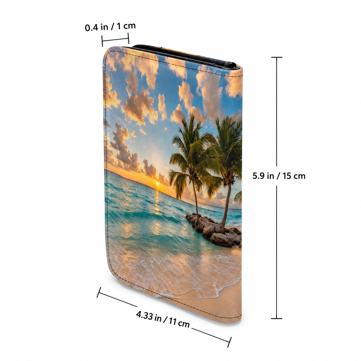 Little Island Paradise Passport Wallet - Image 5