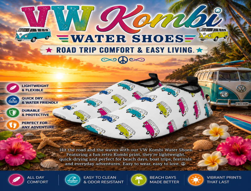 VW Kombi Water Shoes