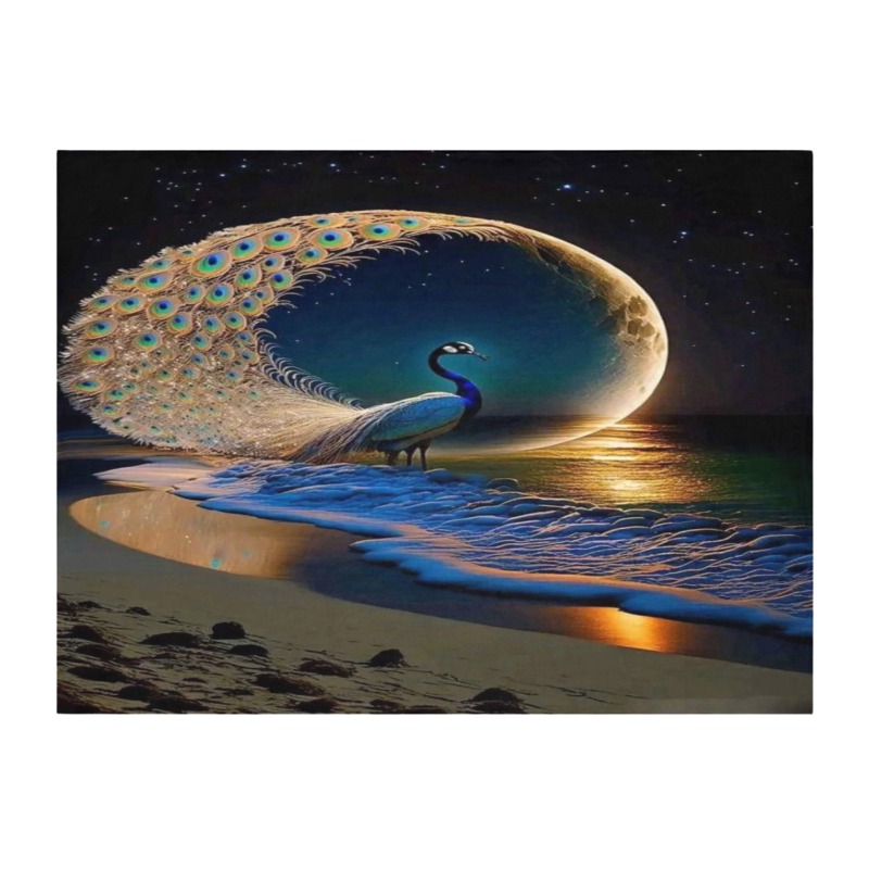 Bohemian Lyrebird Beach Towel
