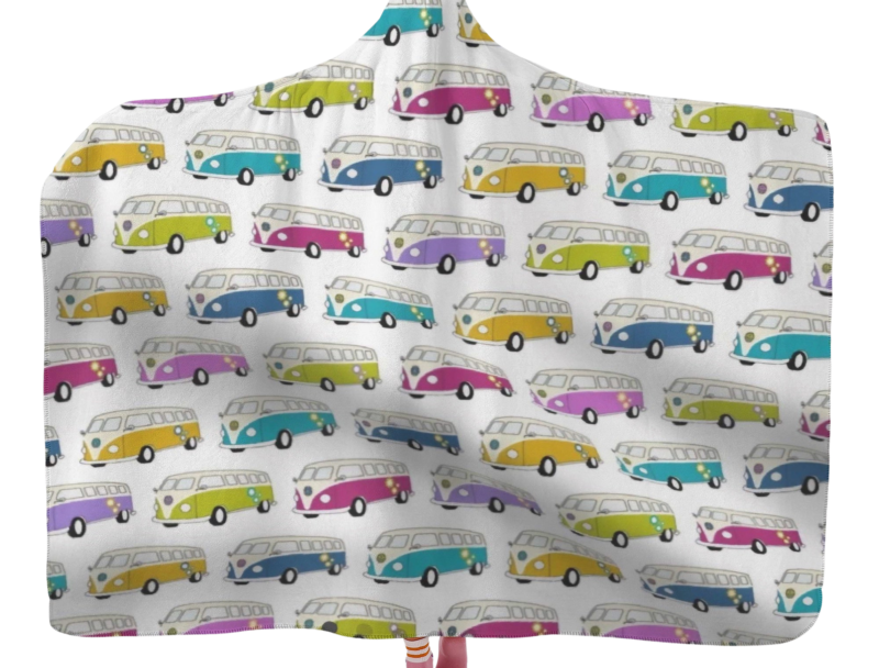 Volkswagen Kombi's Hooded Blanket